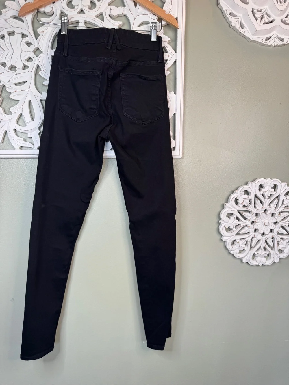 Good American Always Fits Good Legs Crop Skinny Jeans  0/25
